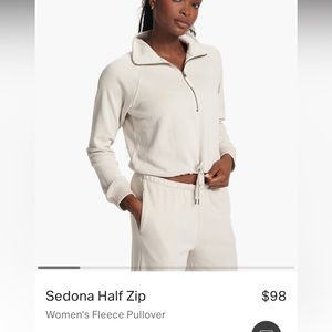 Vuori Sedona Half Zip Women's Fleece Pullover